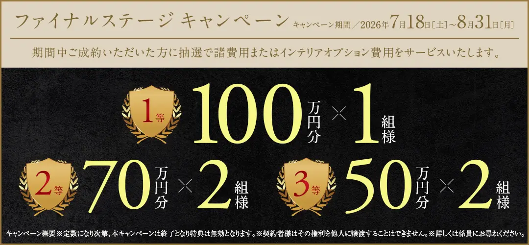 ファイナルステージ キャンペーン